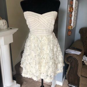 White/Cream Floral Dress